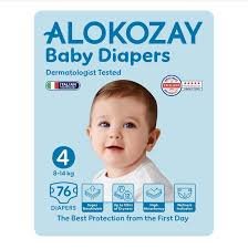 Alokozay Baby Diapers, Size 6, 48 Pieces