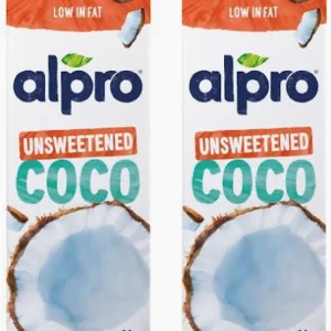 Alpro Unsweetened Coconut Drink, 2x1L