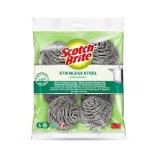 Arix Steel Scourer, 2x3 Pieces
