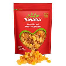 Bayara Golden Raisins Jumbo, 400g
