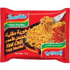 Indomie Spicy Red Chilli Instant Noodles Pack, 5x80g