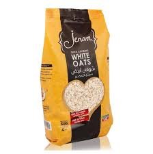 Jenan Quick Cooking White Oats, 500g