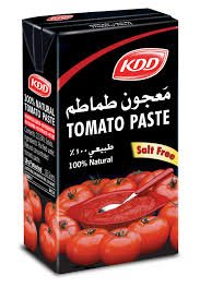 KDD Natural Tomato Paste, 135g