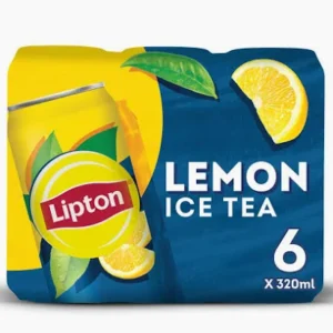 Lipton Zero Lemon Iced Tea, 6x320ml