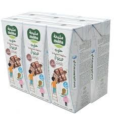 Meliha Chocolate Organic UHT Milk, 6x180ml
