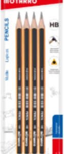 Motarro Hexagonal HB Pencils, 3 Pieces