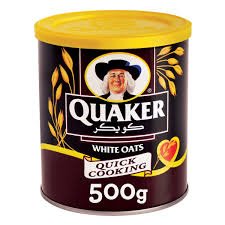 Quaker White Oats Bag 500 g