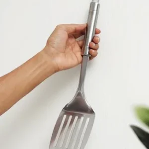 Royalford Stainless Steel Turner Silver, 6.5X14cm