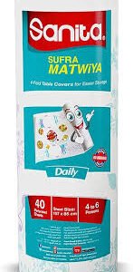 Sanita Sufra Matwiya Daily Large Table Cover, 40 Sheets