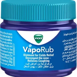 Vicks VapoRub 2in1 Relief from Cough & Nasal Congestion, 100g